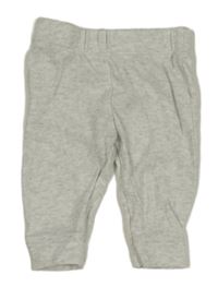 Světlešedé melírované tepláky 