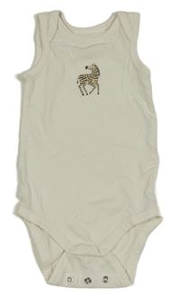 Smetanové body se zebrou 