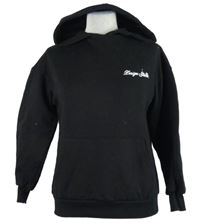 Dámská černá mikina s kapucí Boohoo 