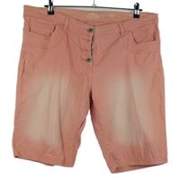 Dámské růžové šisované riflové kraťasy Gina Benotti 