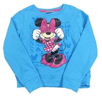 Azurová mikina s Minnie zn. Disney