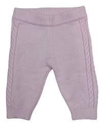 Světlerůžové pletené tepláky River Island