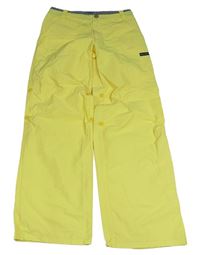 Žluté outdoorové roll-up kalhoty Marc O´Polo