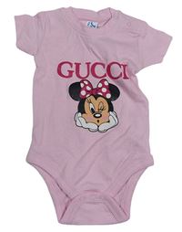 Světlerůžové body s Minnie