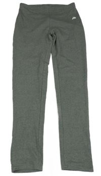 Šedé legíny s potiskem 