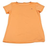 Neonově oranžové sportovní tričko Domyos