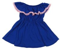 Tmavomodro-růžové šaty Kiki&Koko