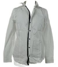 Dámská bílá halenka s černým pruhem Blue Motion