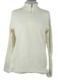 Dámská smetanová fleecová mikina s rolákem Medico