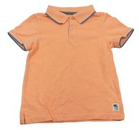 Neonově oranžové polo tričko C&A