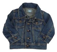 Tmavomodrá riflová bunda Gap