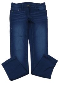 Tmavomodré elastické rifle Alive