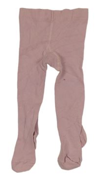 Světlerůžové punčocháče