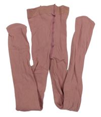 Růžové punčocháče H&M