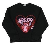 Černá mikina se Stitchem Primark