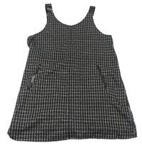 Černo-bílé kostkované šaty Primark