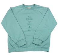 Mátová mikina s potiskem Pocopiano