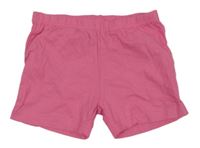 Růžové bavlněné kraťasy Disney 