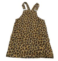 Béžovo-hnědé vzorované riflové šaty Matalan