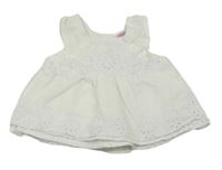 Bílá madeirová tunika So Cute 