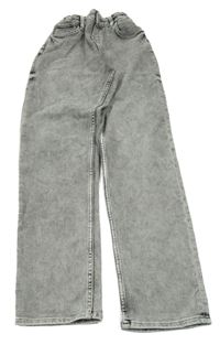 Šedé relaxed tapered leg rifle H&M