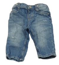 Modré rifle s prošoupáním H&M