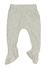 Bílé turecké polodupky s hvězdičkami a nápisy George