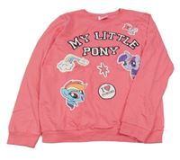 Růžová mikina s pony George