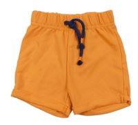 Oranžové teplákové kraťasy Ergee