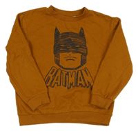 Hnědá mikina s Batmanem H&M