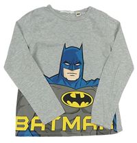 Šedé melírované triko Batman H&M