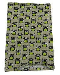 Pískový nákrčník se sovami