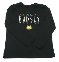 Černé triko s Pudseym George