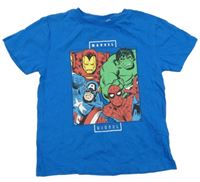 Modré tričko s Avengers Primark