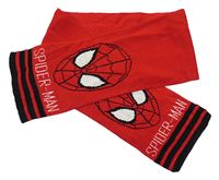 Červeno-černá pletená šála se Spidermanem Primark