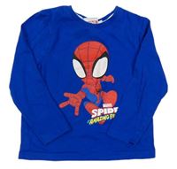 Modré triko se Spider-manem Marvel 
