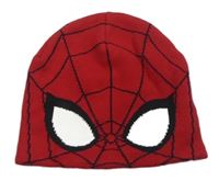 Červeno-černá pletená čepice - Spiderman H&M