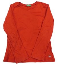 Červené triko Benetton