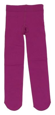 Tmavorůžové thermo punčocháče