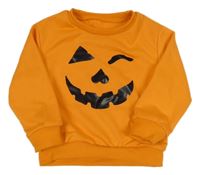 Oranžová mikina s dýní 