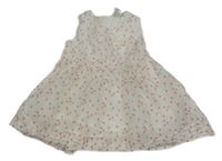 Bílé lehké šaty s třešněmi H&M