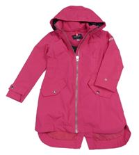 Tmavorůžová šusťáková funkční jarní parka s kapucí Regatta