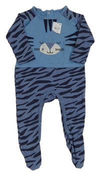 Nové - Tmavomodrý overal - tygr Pep&Co