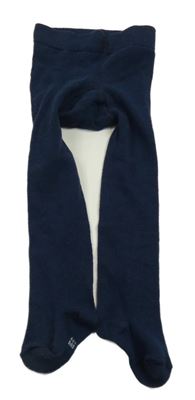 Tmavomodré punčocháče Ergee