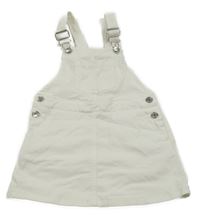 Bílé riflové laclové šaty Primark