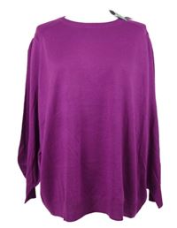 Nové - Dámský purpurový lehký svetr Next 