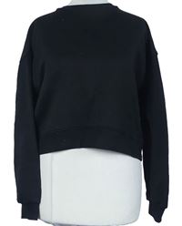 Dámská černá crop mikina H&M