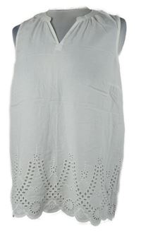 Dámská bílá madeirová halenka Next 