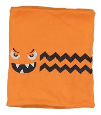 Neonově oranžový nákrčník s příšerkou