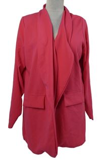 Dámský růžový dlouhý cardigán Boohoo